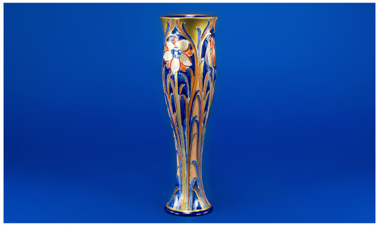 Appraisal: Macintyre Art Nouveau Alhambra Vase with stylised floral decoration circa