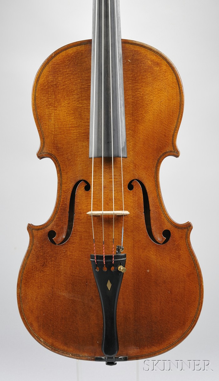 Appraisal: Modern Viola Kurt Brychta Buffalo bearing the maker's label length