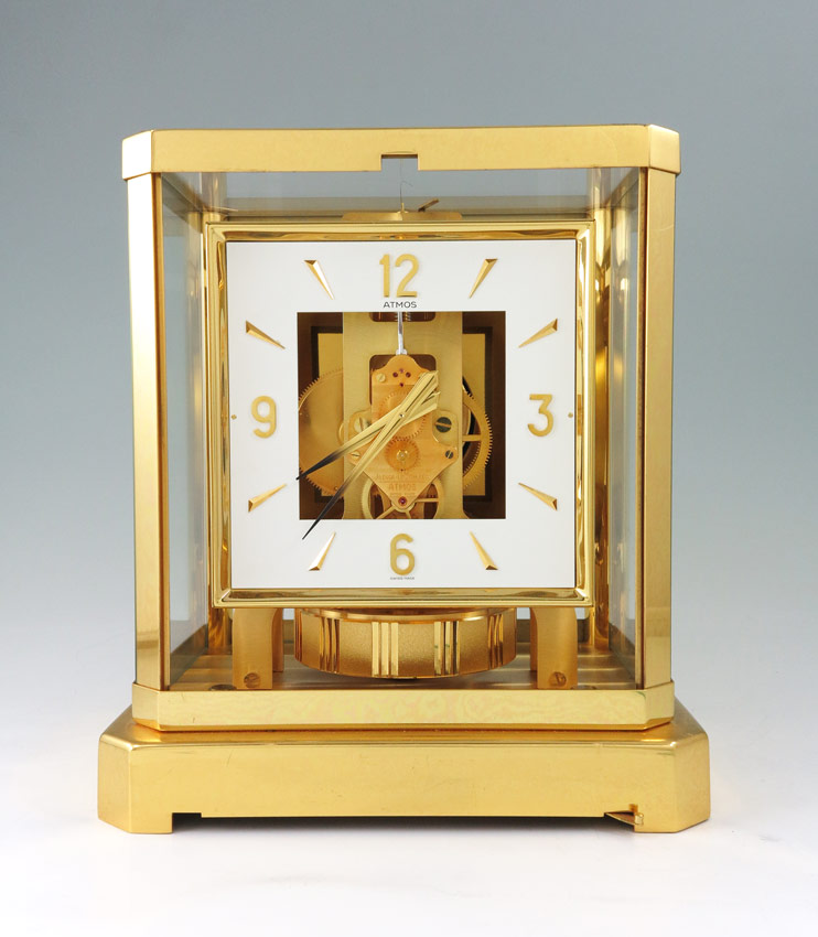 Appraisal: 'S LECOULTRE ATMOS CLOCK Circa mid 's serial number brass