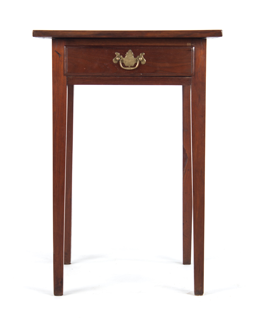 Appraisal: Federal walnut one drawer stand late th early th century