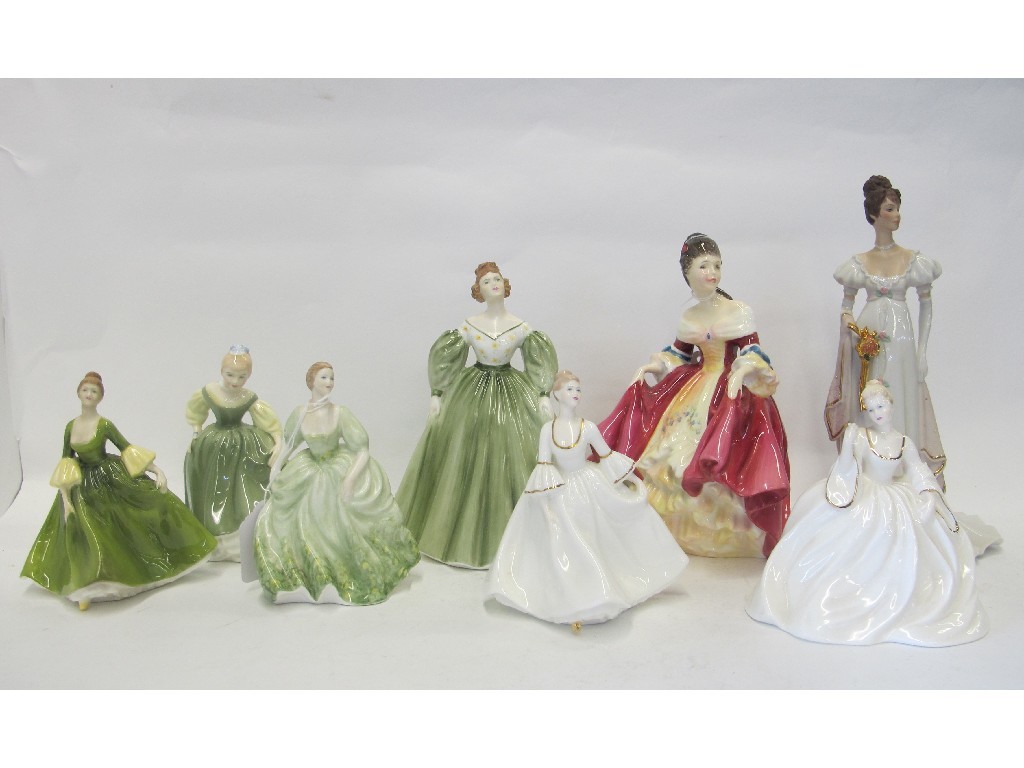 Appraisal: Two Royal Doulton ladies Southern Belle HN and Fair Maiden