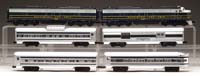 Appraisal: SET OF O GAUGE MTH DIESEL LOCOS AND PASSENGER CARS