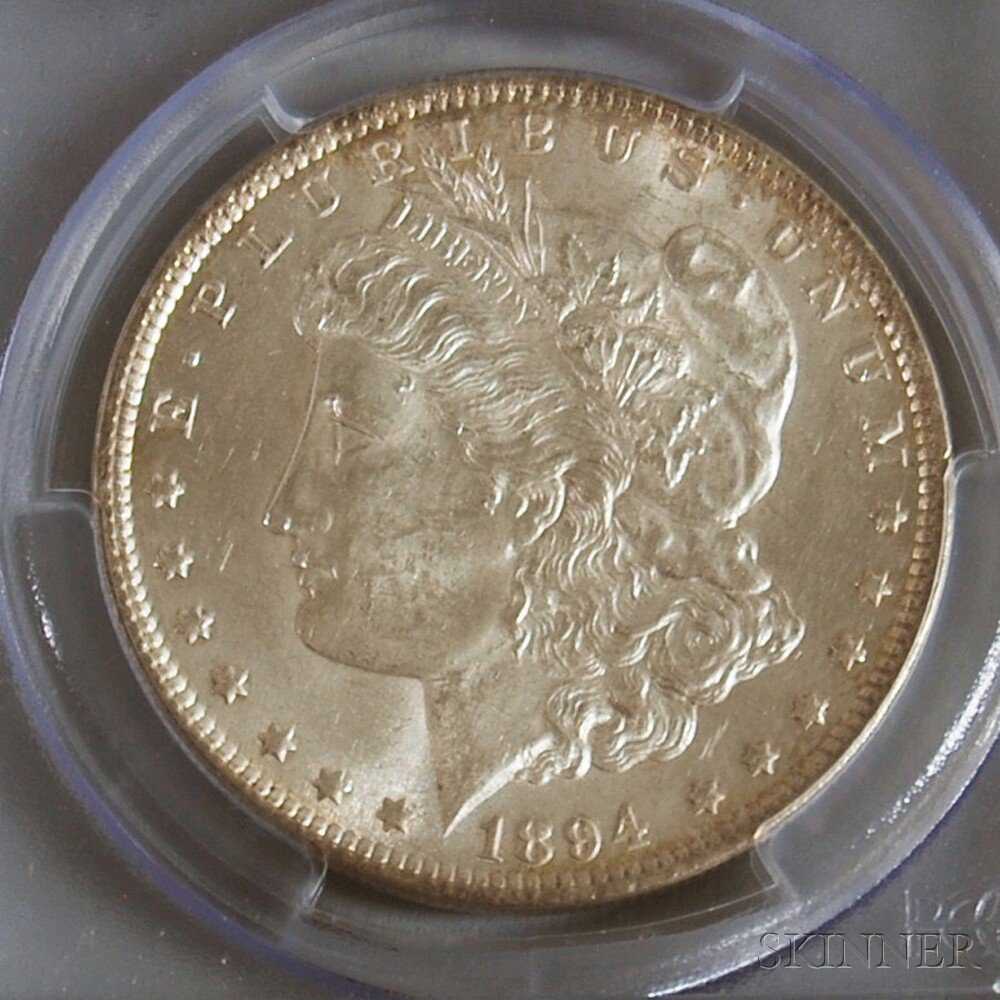 Appraisal: Morgan Dollar PCGS MS Rated Estimate - The absence of