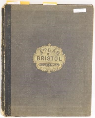 Appraisal: ATLAS OF BRISTOL COUNTY MA PUBLISHED BY FW BEERS CO