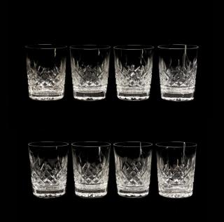 Appraisal: Set of Waterford Lismore Double Old Fashioneds Waterford Crystal Irish