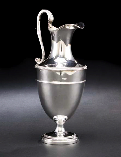 Appraisal: French First Empire First Standard Silver Ewer - by Abel-Etienne