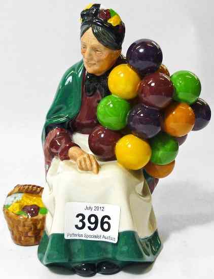 Appraisal: Royal Doulton Figure Old Balloon Seller HN