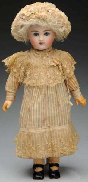 Appraisal: Early Kestner Child Doll German bisque socket head incised with