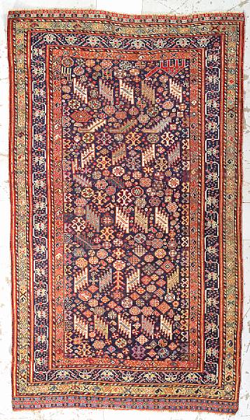 Appraisal: A Qashqa'i rug Southwest Persia circa size approximately ft in