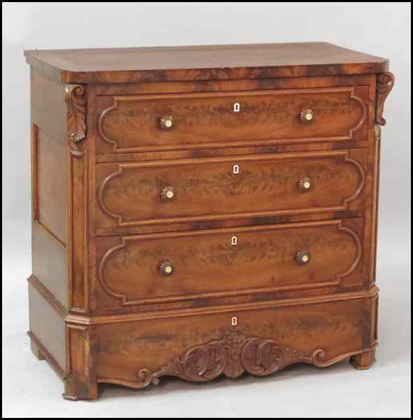 Appraisal: TH CENTURY ENGLISH MAHOGANY CHEST OF DRAWERS H '' W