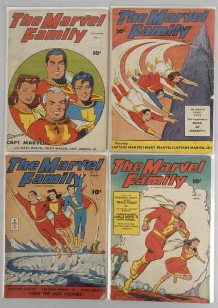 Appraisal: Lot of s The Marvel Family Comics Description This lot