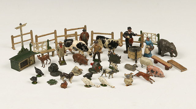 Appraisal: A COLLECTION OF APPROXIMATELY FORTY FIVE PIECES OF BRITTAIN'S TOY