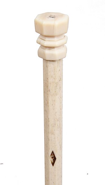 Appraisal: Nautical Whalebone Cane- Ca - Exclusive on Bidsquare Nautical Whalebone