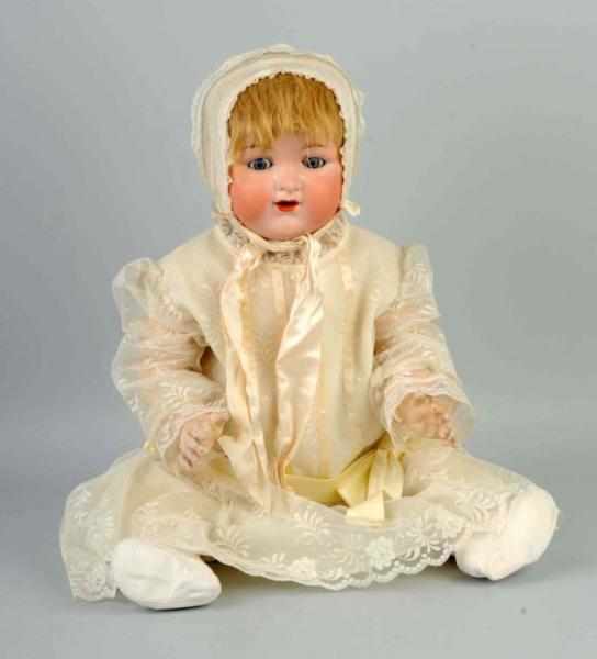 Appraisal: Large German Bisque Character Baby Doll Description Mold by Armand