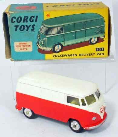 Appraisal: Corgi Toys Volkswagen Delivery Van in original box in good