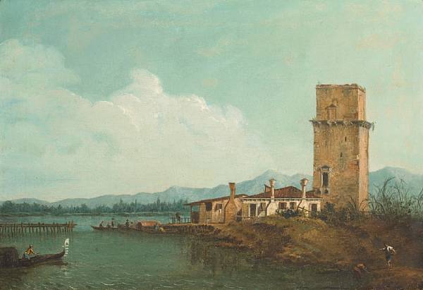 Appraisal: Follower of Antonio Canal called il Canaletto Venice - A