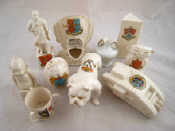 Appraisal: A mixed lot comprising ten pieces of commemorative porcelain including