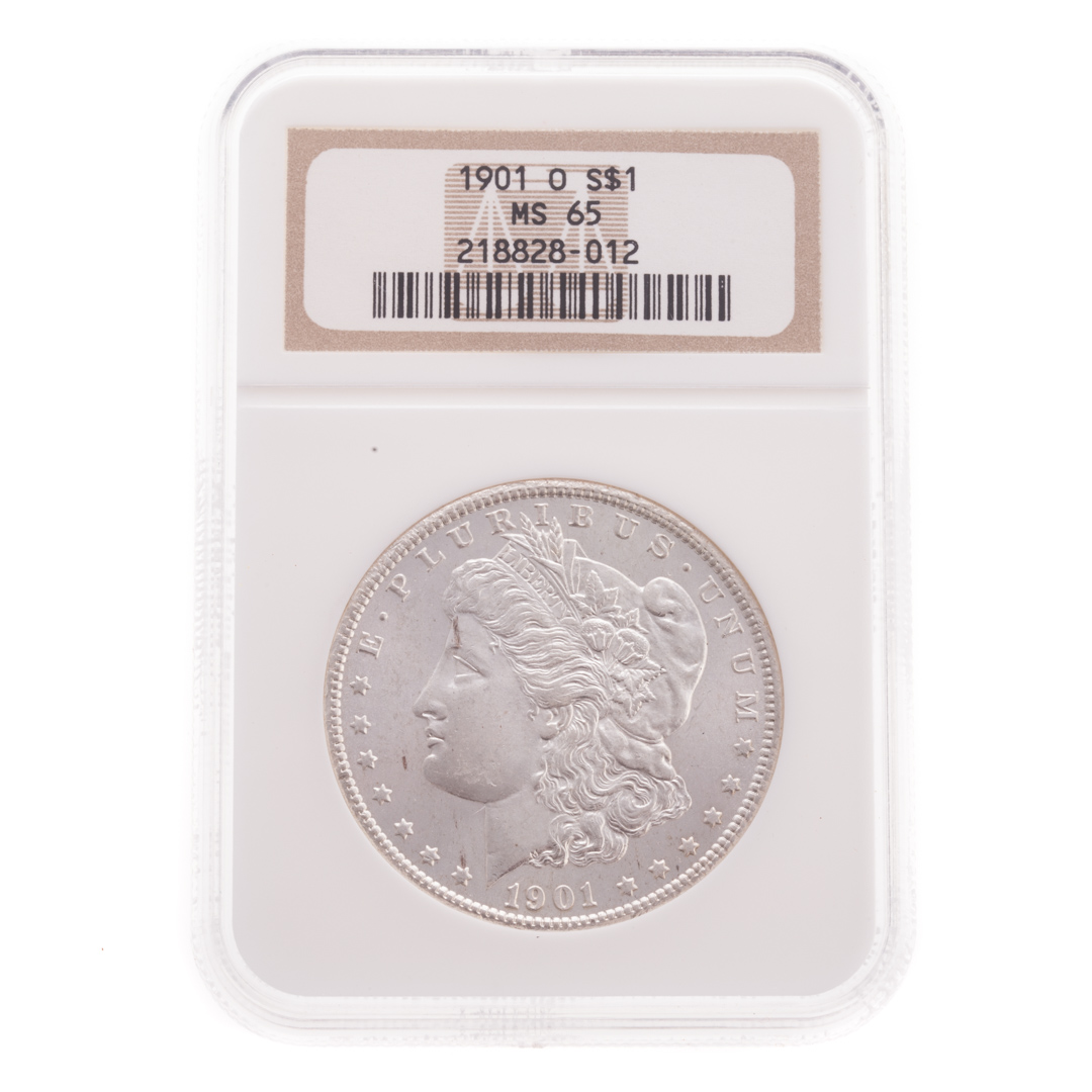 Appraisal: US -O NGC MS Morgan Dollar -O NGC MS Morgan