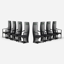 Appraisal: Charles Rennie Mackintosh Armchairs for Hous'hill set of eight AlivarUnited