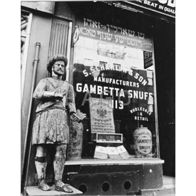 Appraisal: Berenice Abbott American - Gambetta Snuff Shop Gelatin silver print