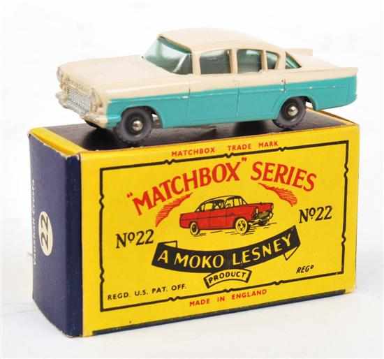 Appraisal: RARE MATCHBOX - SERIES B VAUXHALL CRESTA pale pink body