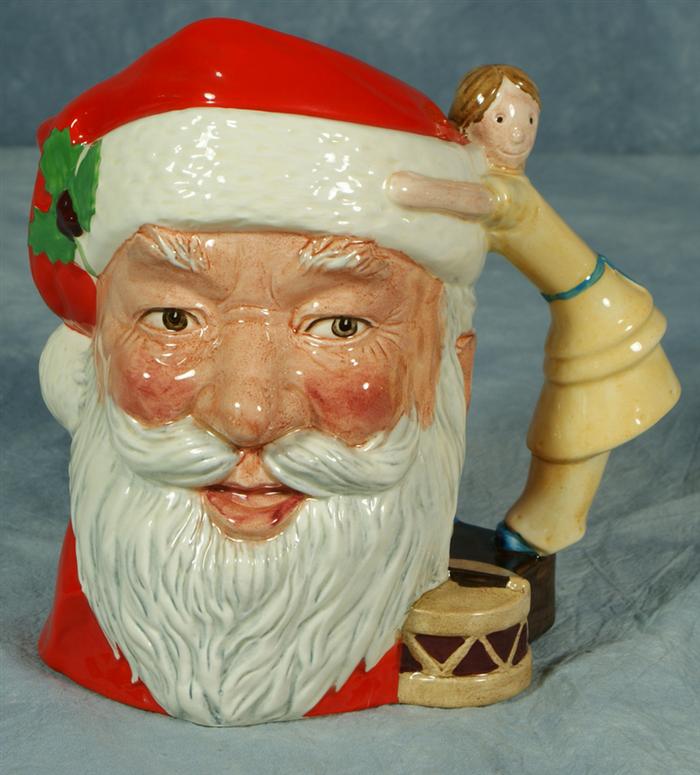 Appraisal: Royal Doulton mug D Santa Clause no damage tall Estimate