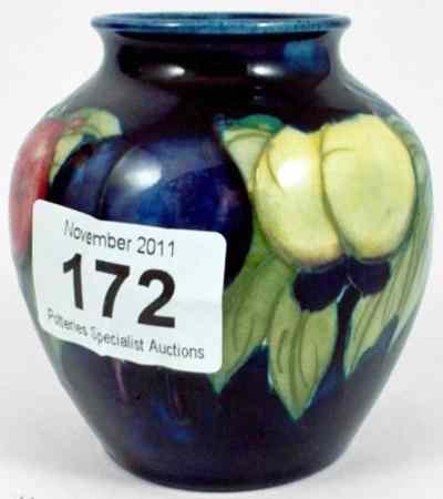 Appraisal: Moorcroft Vase decorated in the Wisteria Design height cm