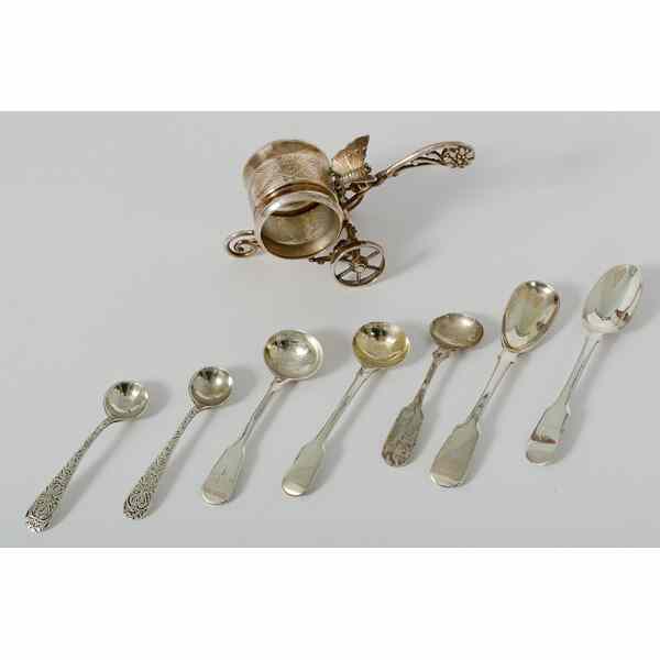 Appraisal: Group of Silver Plated Items Plus th century an assembled