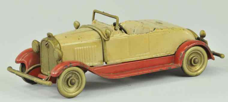 Appraisal: STUTZ STYLED OPEN ROADSTER Kilgore cast iron painted in tan