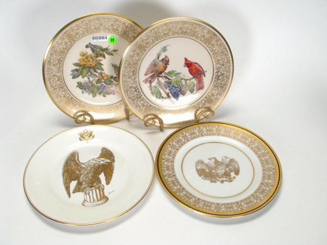 Appraisal: Group of collector plates two Lenox Boehm bird plates Double