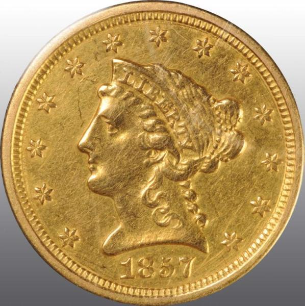 Appraisal: -O Coronet Gold Eagle Description Graded GENUINE CLEANING by PCGS