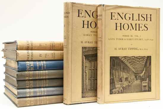 Appraisal: Tipping Henry Avray and Christopher Hussey English Homes vol a