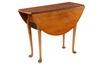 Appraisal: DROP LEAF TABLE - Queen Anne period cherry drop leaf