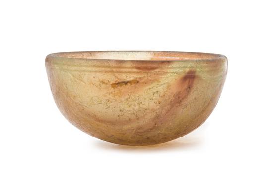 Appraisal: Sale Lot A Roman Glass Bowl circa st century b