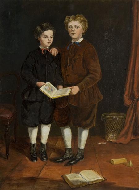 Appraisal: CLAUDE LORRAINE NURSEY CIRCA - A DOUBLE PORTRAIT OF TWO