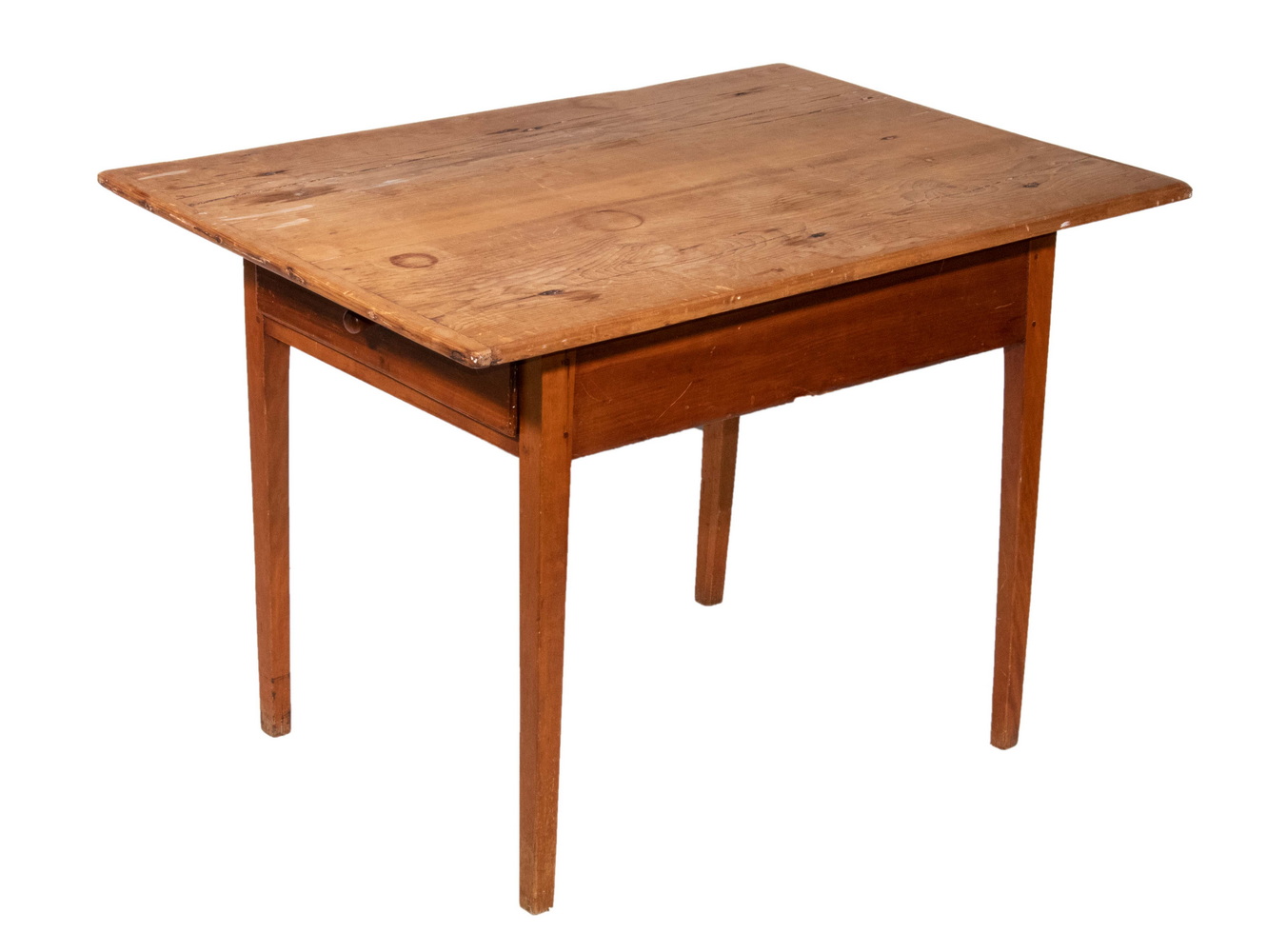 Appraisal: COUNTRY HEPPLEWHITE TAVERN TABLE Country Hepplewhite Rectangular Table having a