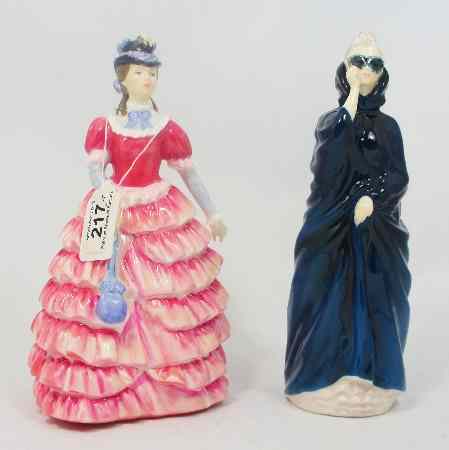 Appraisal: Royal Doulton figures Masque HN and Diane HN