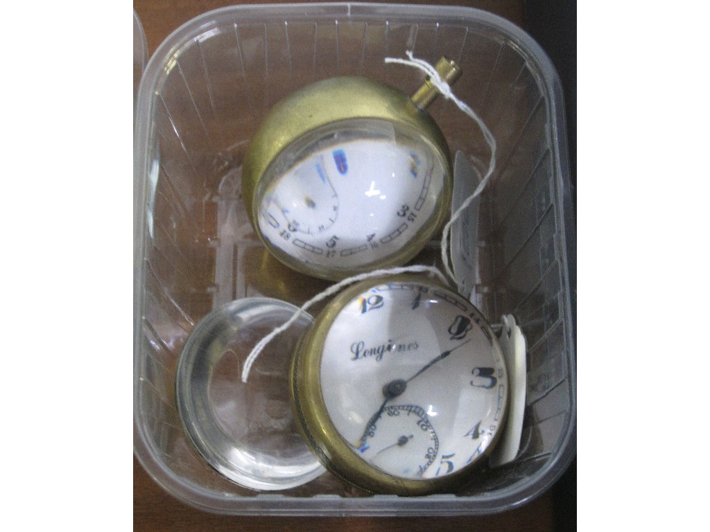 Appraisal: Lot comprising two ball watches