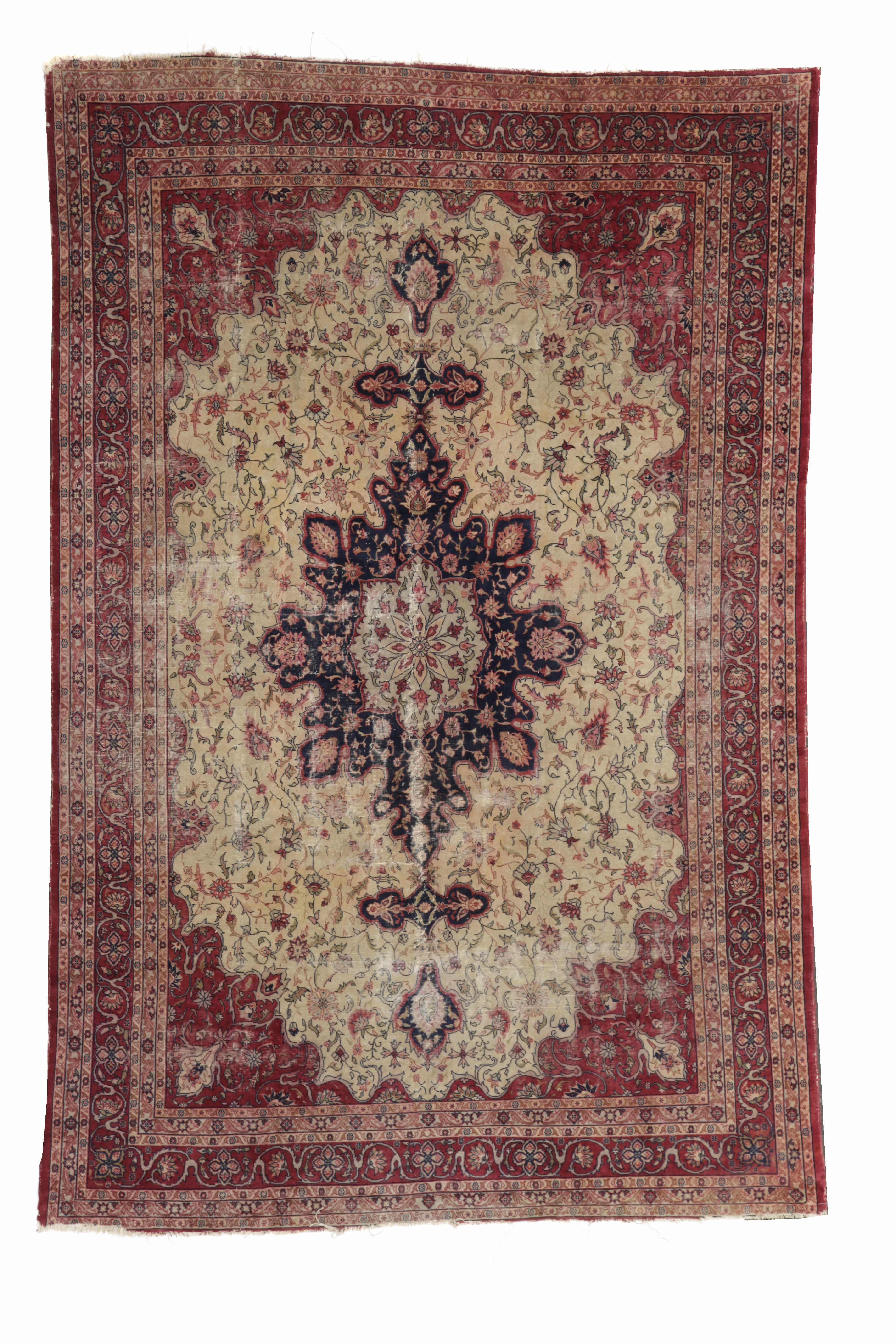 Appraisal: A Kerman carpet size approximately ft in x ft in