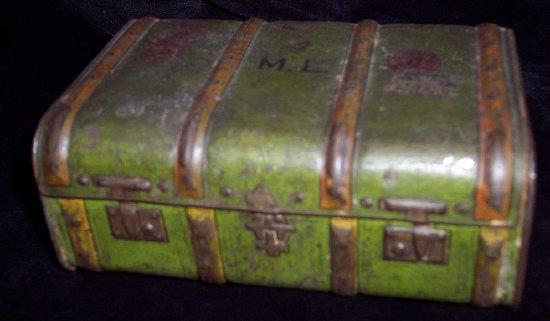 Appraisal: Macfarlane Long and Co Trunk cm wide manufacturer not known