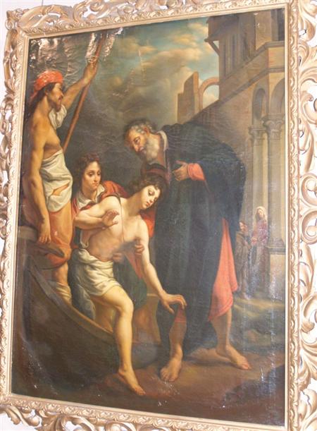 Appraisal: After Cristofano Allori th Century The Hospitality of St Julian