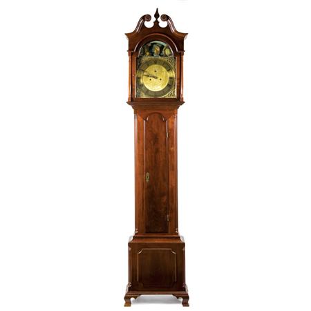 Appraisal: Chippendale Mahogany Tall Case Clock Estimate -