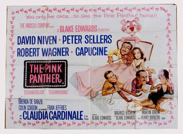 Appraisal: THE PINK PANTHER United Artists comedy starring David Niven British