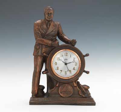 Appraisal: F D R The Man of The Hour Electric Clock