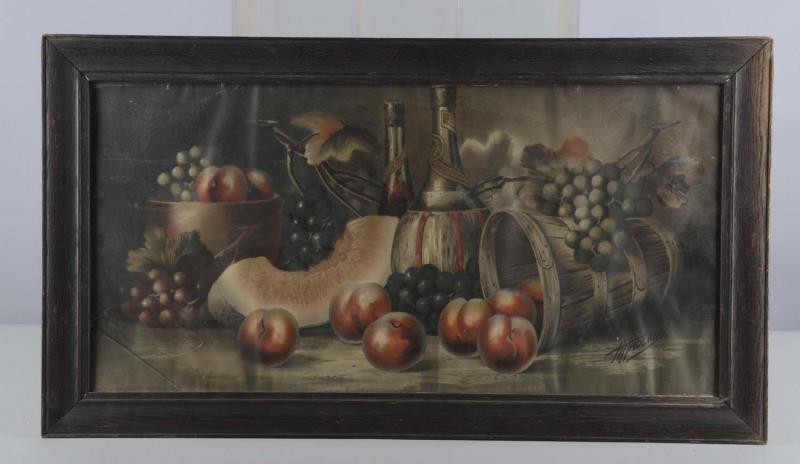 Appraisal: H Hadland Fruit Of Plenty Print Entitled Fruit And Wine