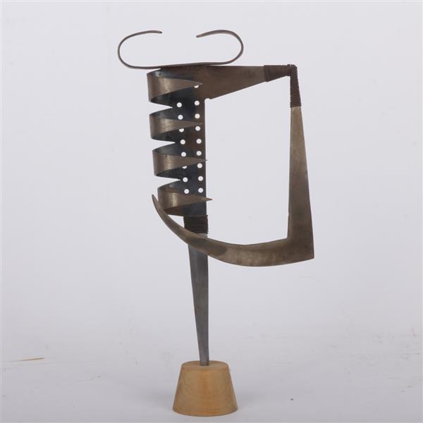 Appraisal: Cort Savage th st Century Early Abstract SculptureSteel and wire