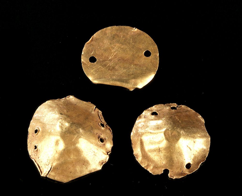 Appraisal: Lot of Greek Hellenistic Gold Ornaments - g Greek Hellenistic