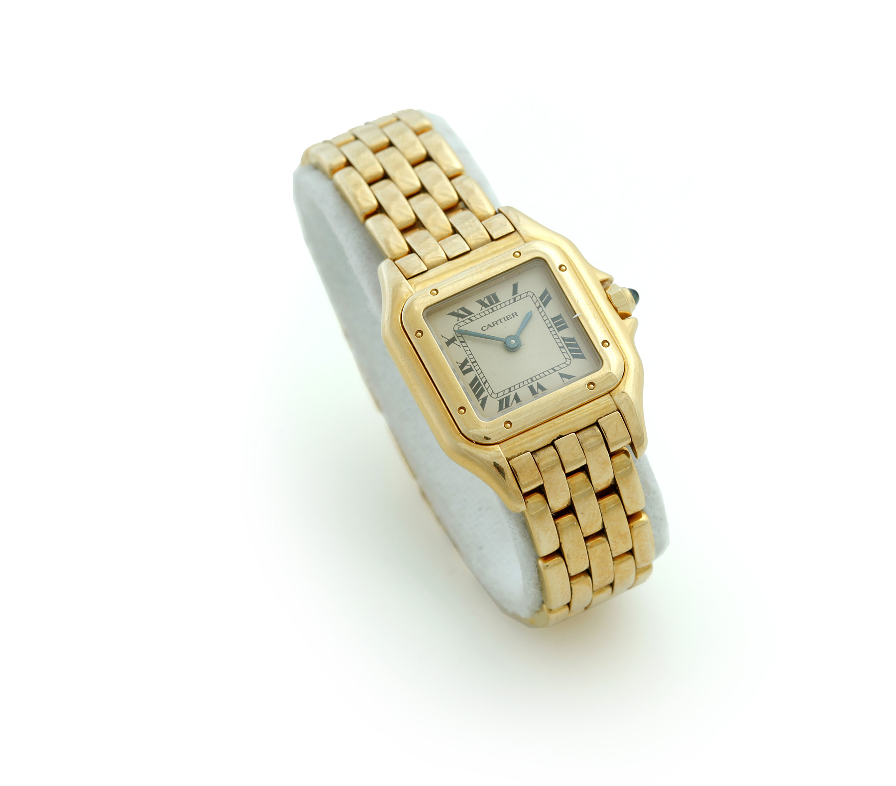 Appraisal: LADIES CARTIER K GOLD PANTHER WATCH Paris th century Yellow