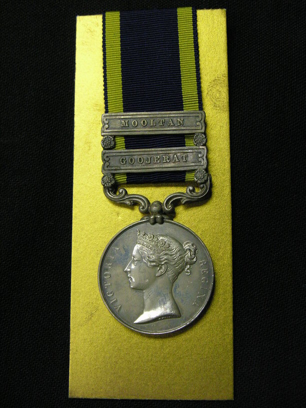 Appraisal: BRITISH MILITARY PUNJAB MEDAL - Awarded to Lawrence Quinean st