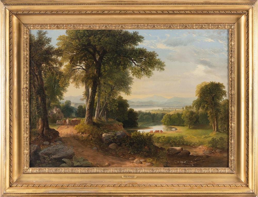 Appraisal: SCHOOL OF ASHER BROWN DURAND AMERICA TH CENTURY A QUIET